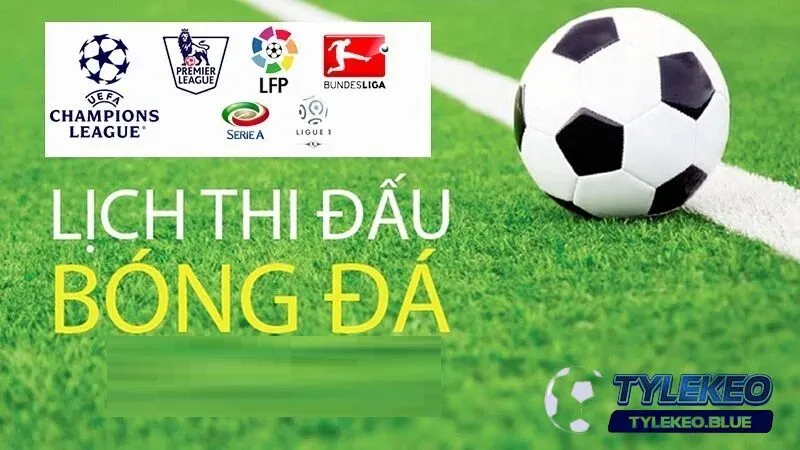 Hướng dẫn xem lịch thi đấu bóng đá